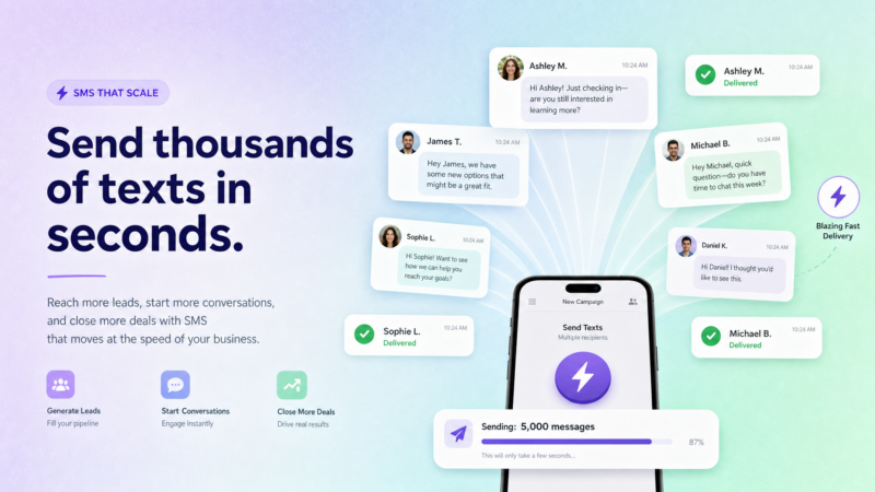 What Is an SMS Blast? How to Send One That Works (2026)