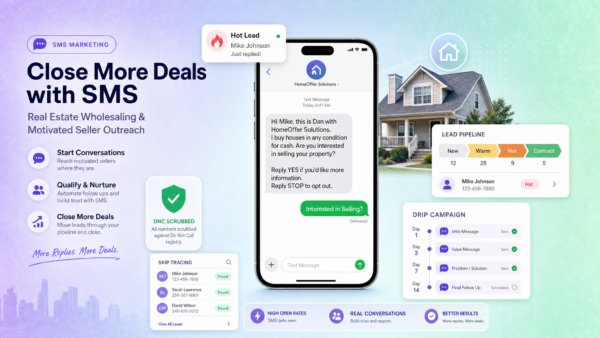 SMS Marketing for Real Estate Wholesaling: The 2026 Playbook