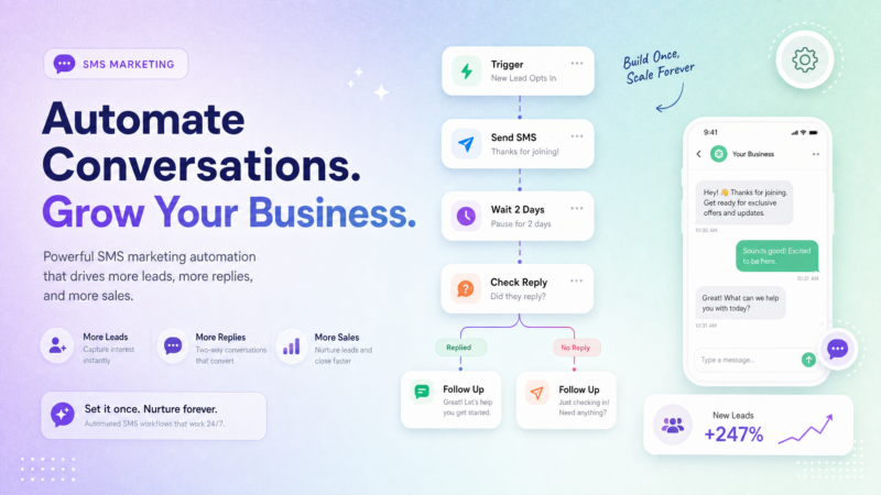 SMS Workflow Automation: Build Text Sequences That Follow Up for You