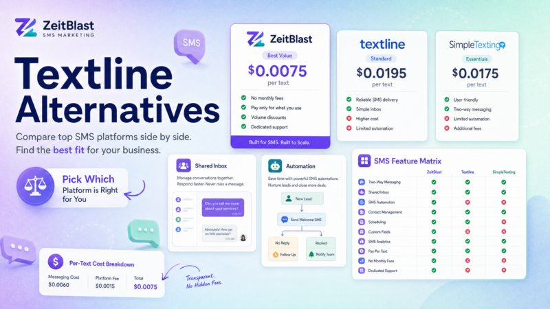Textline Alternatives: An Honest 2026 Comparison